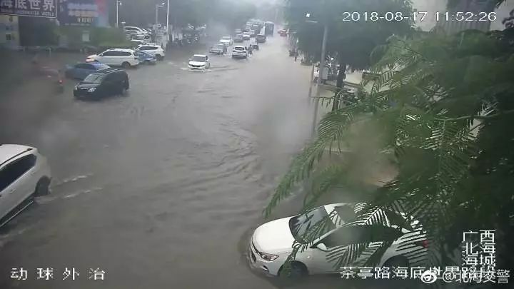 暴雨实况视频