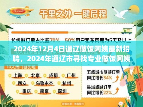 2024年12月4日通辽做饭阿姨最新招聘，2024年通辽市寻找专业做饭阿姨，职业招聘新篇章