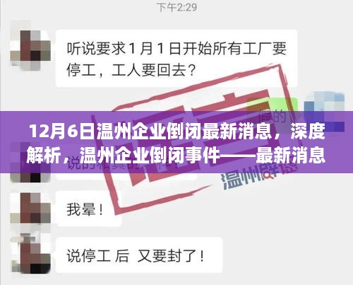 温州企业倒闭事件，最新消息与多维视角解析