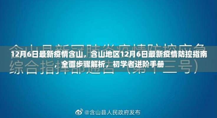 12月6日最新疫情含山，含山地区12月6日最新疫情防控指南，全面步骤解析，初学者进阶手册