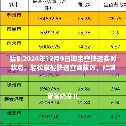 淘宝快递查询指南，掌握实时状态预测技巧，轻松查询2024年快递信息（适用于初学者与进阶用户）