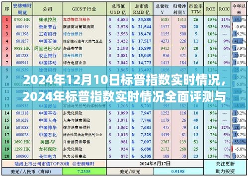 2024年标普指数实时动态与深度评测介绍