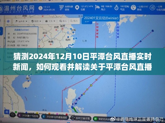 2024年平潭台风直播实时新闻指南，观看与解读台风动态的一步步指南