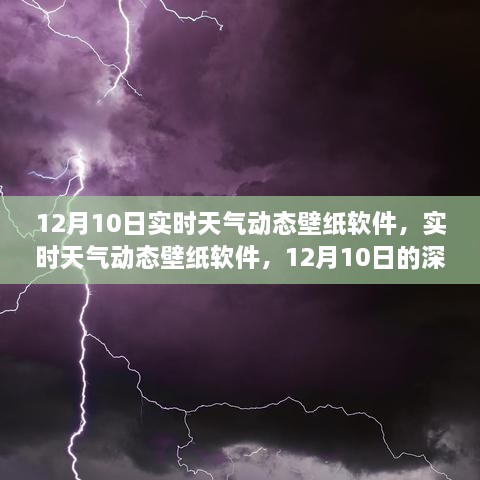 12月10日实时天气动态壁纸软件深度解析与体验