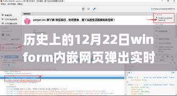 WinForm内嵌网页实时调试指南，初学者到进阶用户的详细步骤及历史回顾（12月22日特辑）