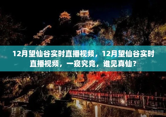 揭秘望仙谷，12月实时直播，探寻仙境真貌