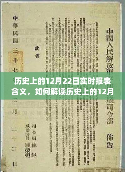 解读历史上的12月22日实时报表，步骤指南与含义解析