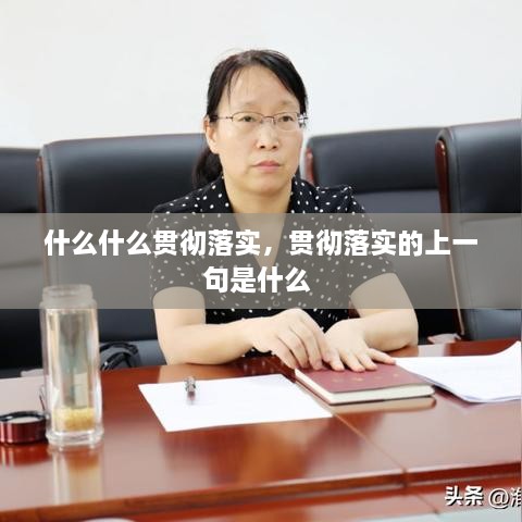 什么什么贯彻落实，贯彻落实的上一句是什么 