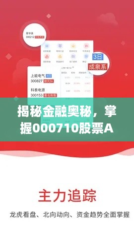 揭秘金融奥秘，掌握000710股票APP操作指南