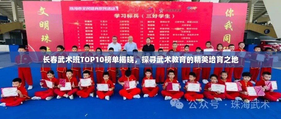 长春武术班TOP10榜单揭晓，探寻武术教育的精英培育之地