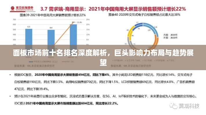 面板市场前十名排名深度解析，巨头影响力布局与趋势展望