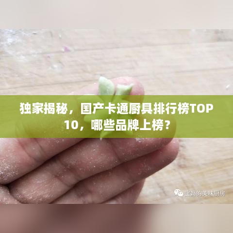 独家揭秘，国产卡通厨具排行榜TOP10，哪些品牌上榜？