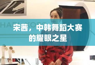 宋茜，中韩舞蹈大赛的耀眼之星