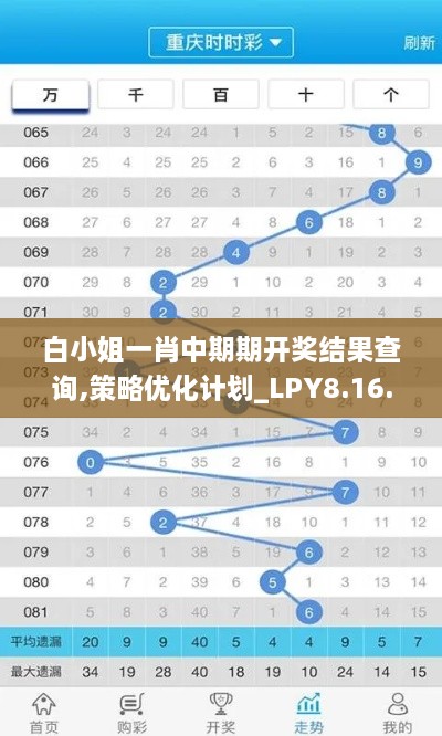 白小姐一肖中期期开奖结果查询,策略优化计划_LPY8.16.24大师版