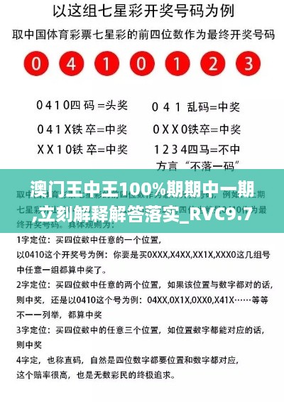 澳门王中王100%期期中一期,立刻解释解答落实_RVC9.70.40真实版