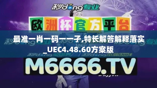 最准一肖一码一一孑,特长解答解释落实_UEC4.48.60方案版