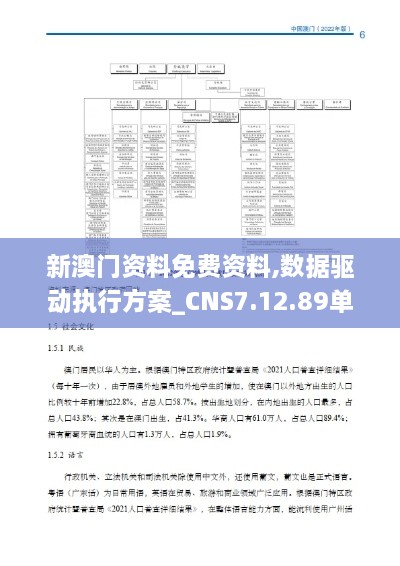 新澳门资料免费资料,数据驱动执行方案_CNS7.12.89单独版