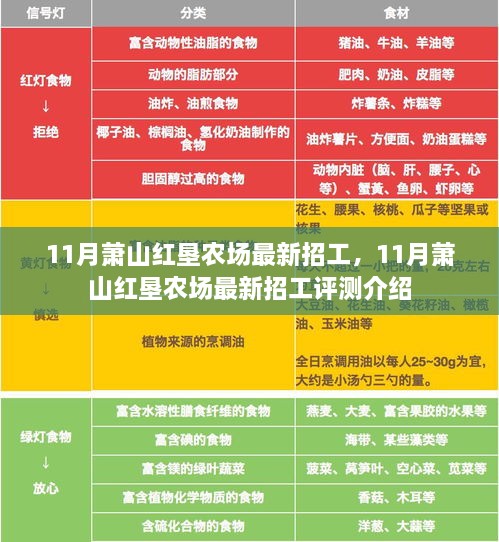 11月萧山红垦农场最新招工信息及其评测介绍