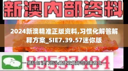 2024新澳精准正版资料,习惯化解答解释方案_SIE7.39.57迷你版