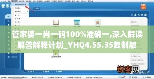 管家婆一肖一码100%准确一,深入解读解答解释计划_YHQ4.55.35复制版