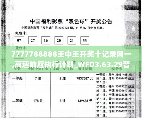 7777788888王中王开奖十记录网一,高速响应执行计划_WFD3.63.29普及版