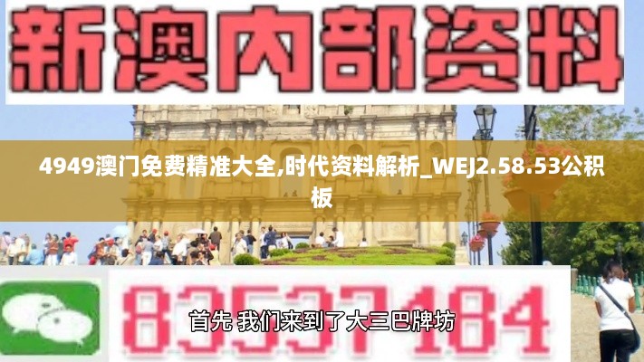 4949澳门免费精准大全,时代资料解析_WEJ2.58.53公积板