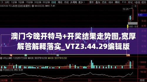 澳门今晚开特马+开奖结果走势图,宽厚解答解释落实_VTZ3.44.29编辑版