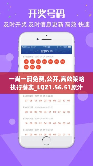 一肖一码免费,公开,高效策略执行落实_LQZ1.56.51原汁原味版