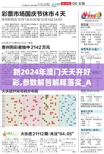 新2024年澳门天天开好彩,参数解答解释落实_AIZ2.77.92预备版