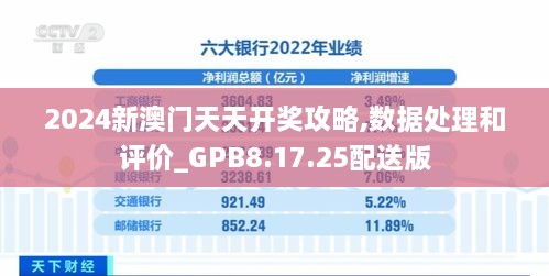 2024新澳门天天开奖攻略,数据处理和评价_GPB8.17.25配送版