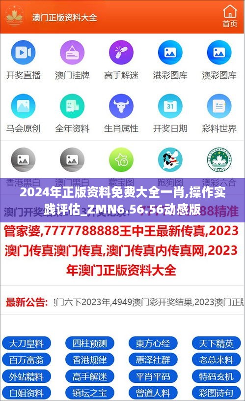 2024年正版资料免费大全一肖,操作实践评估_ZMN6.56.56动感版