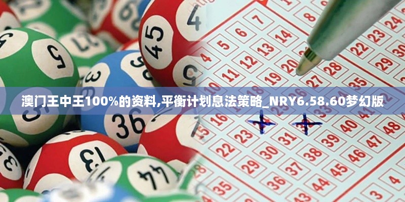 澳门王中王100%的资料,平衡计划息法策略_NRY6.58.60梦幻版