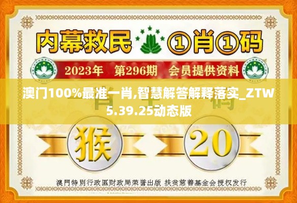 澳门100%最准一肖,智慧解答解释落实_ZTW5.39.25动态版