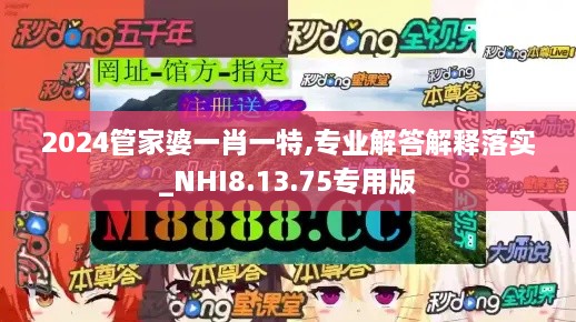 2024管家婆一肖一特,专业解答解释落实_NHI8.13.75专用版