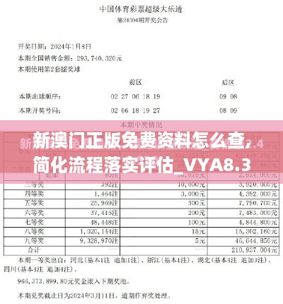 新澳门正版免费资料怎么查,简化流程落实评估_VYA8.31.69内容版