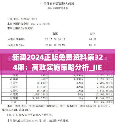 新澳2024正版免费资料第324期：高效实施策略分析_JIE6.68.25精华版