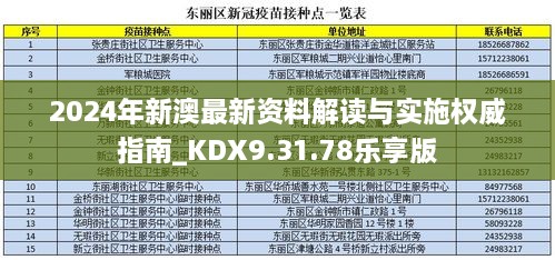 2024年新澳最新资料解读与实施权威指南_KDX9.31.78乐享版