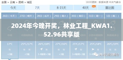 2024年今晚开奖，林业工程_KWA1.52.96共享版