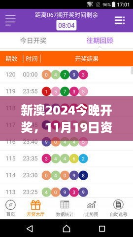 新澳2024今晚开奖，11月19日资源共享解读_AUJ1.58.66梦幻版