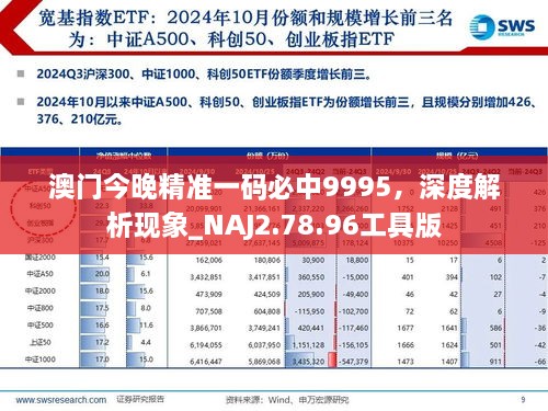 澳门今晚精准一码必中9995，深度解析现象_NAJ2.78.96工具版