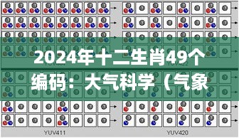 2024年十二生肖49个编码：大气科学（气象学）_KLY6.18.79多元文化版本