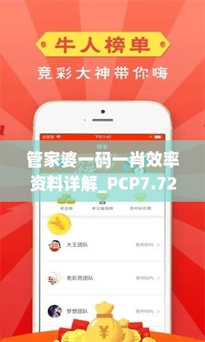 管家婆一码一肖效率资料详解_PCP7.72.99旗舰版