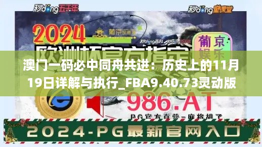 澳门一码必中同舟共进：历史上的11月19日详解与执行_FBA9.40.73灵动版