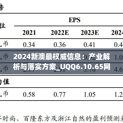 2024新澳最权威信息：产业解析与落实方案_UQQ6.10.65网红版