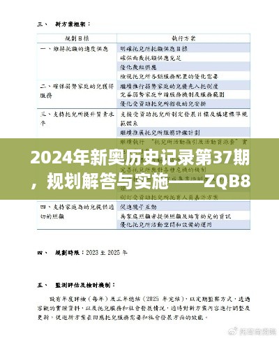 2024年新奥历史记录第37期，规划解答与实施——ZQB8.76.50家庭版