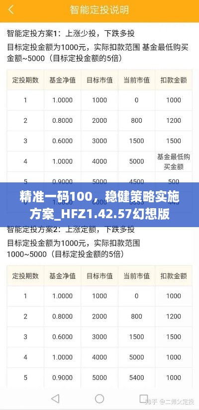 精准一码100，稳健策略实施方案_HFZ1.42.57幻想版