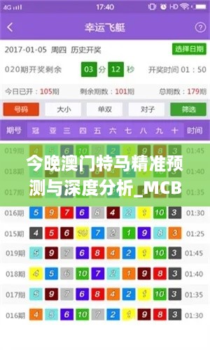 今晚澳门特马精准预测与深度分析_MCB6.42.31极速版