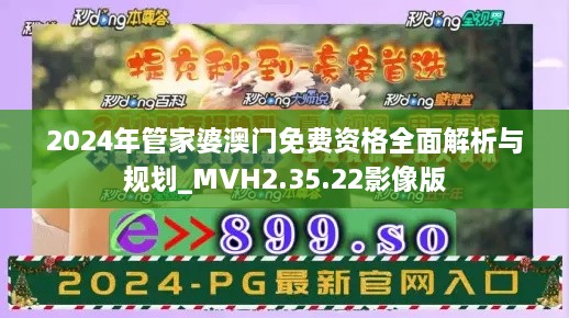 2024年管家婆澳门免费资格全面解析与规划_MVH2.35.22影像版