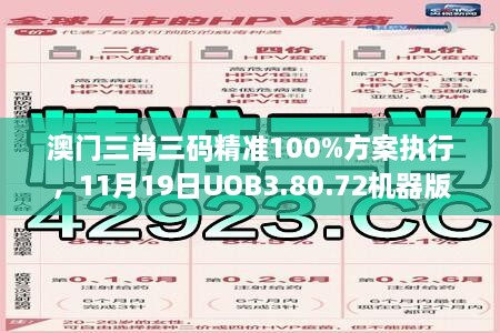 澳门三肖三码精准100%方案执行，11月19日UOB3.80.72机器版本