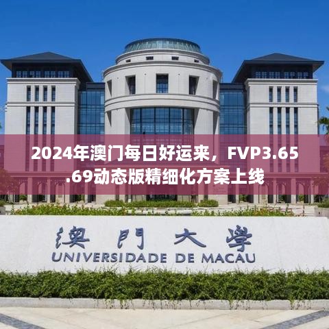 2024年澳门每日好运来，FVP3.65.69动态版精细化方案上线